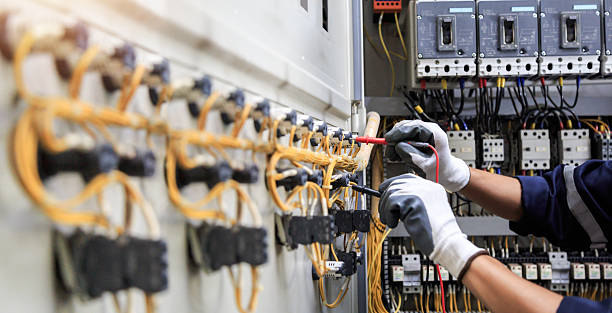 Professional Electrician technician working in Richmond, VA